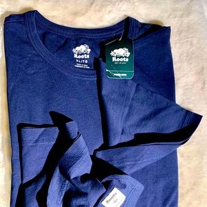 Roots Men’s T-shirt, Short sleeve, Size XL